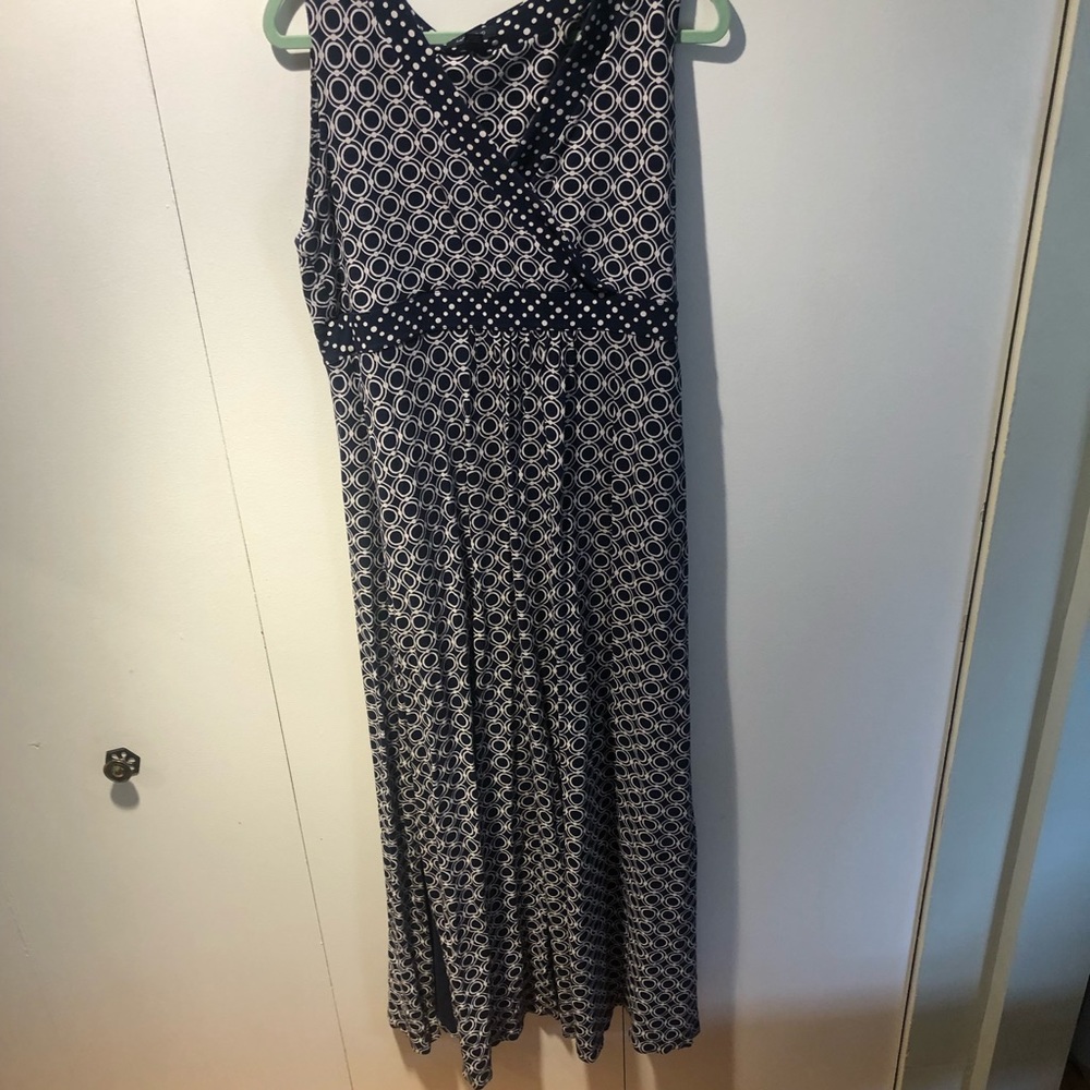 Floor length lands end maxi